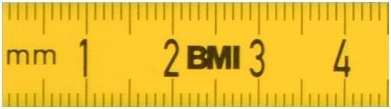 Immagine prodotto BMI Regolo in acciaio ISOFLEX Lunghezza 500 mm Acciaio con poliammide flessibile (0.50 m)