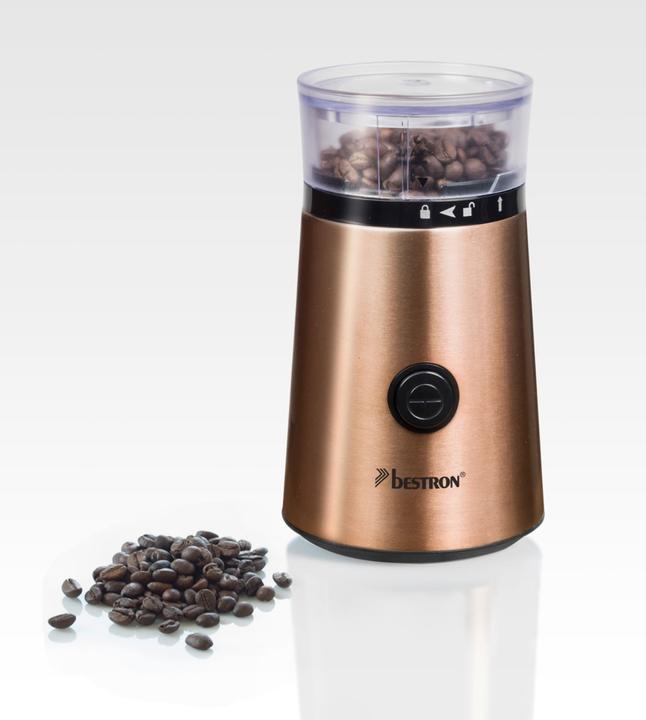 Produktbild Bestron ACG1000CO Kaffeemühle Kupfer