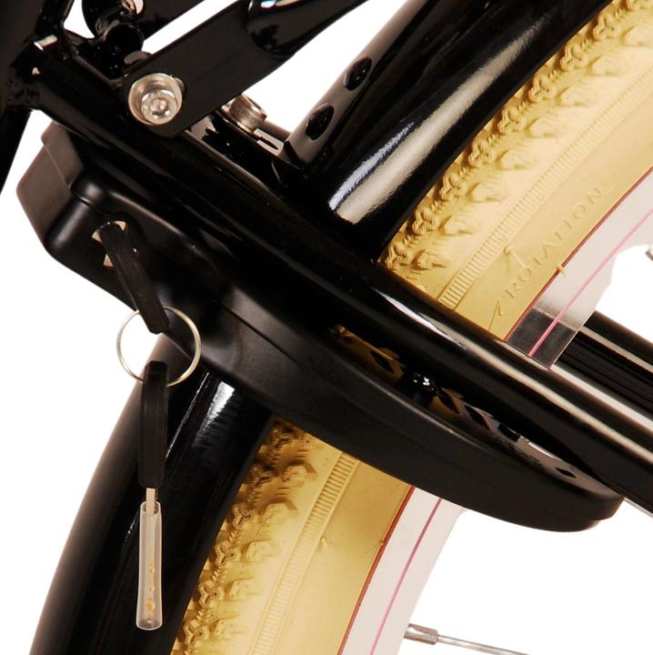 Actual product image Volare Excellent Kinderfiets - Meisjes - 26 inch - Zwart (26")