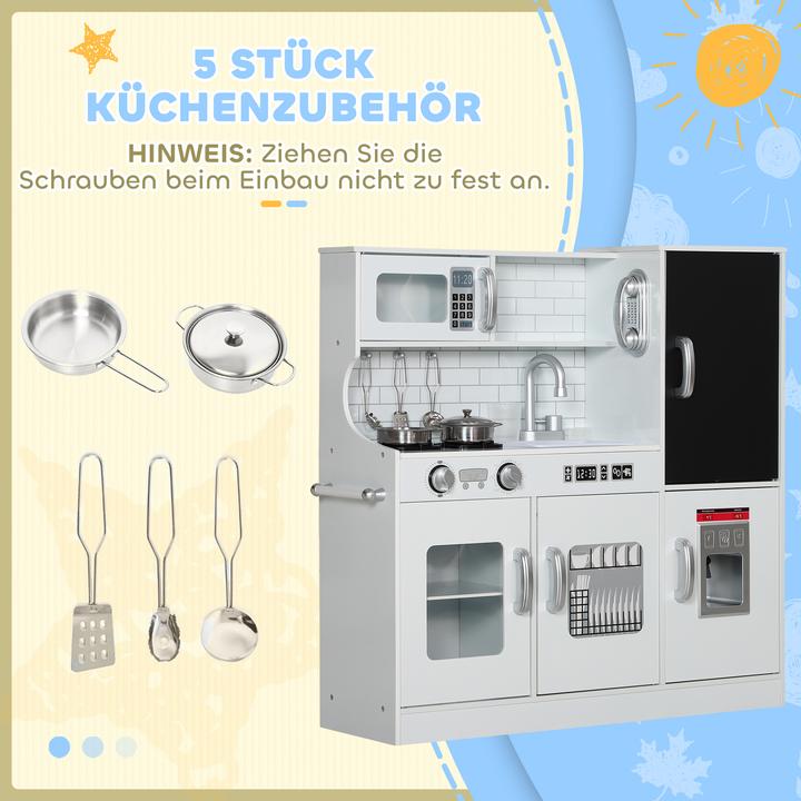 Produktbild Aiyaplay Kinderküche MDF Weiss
