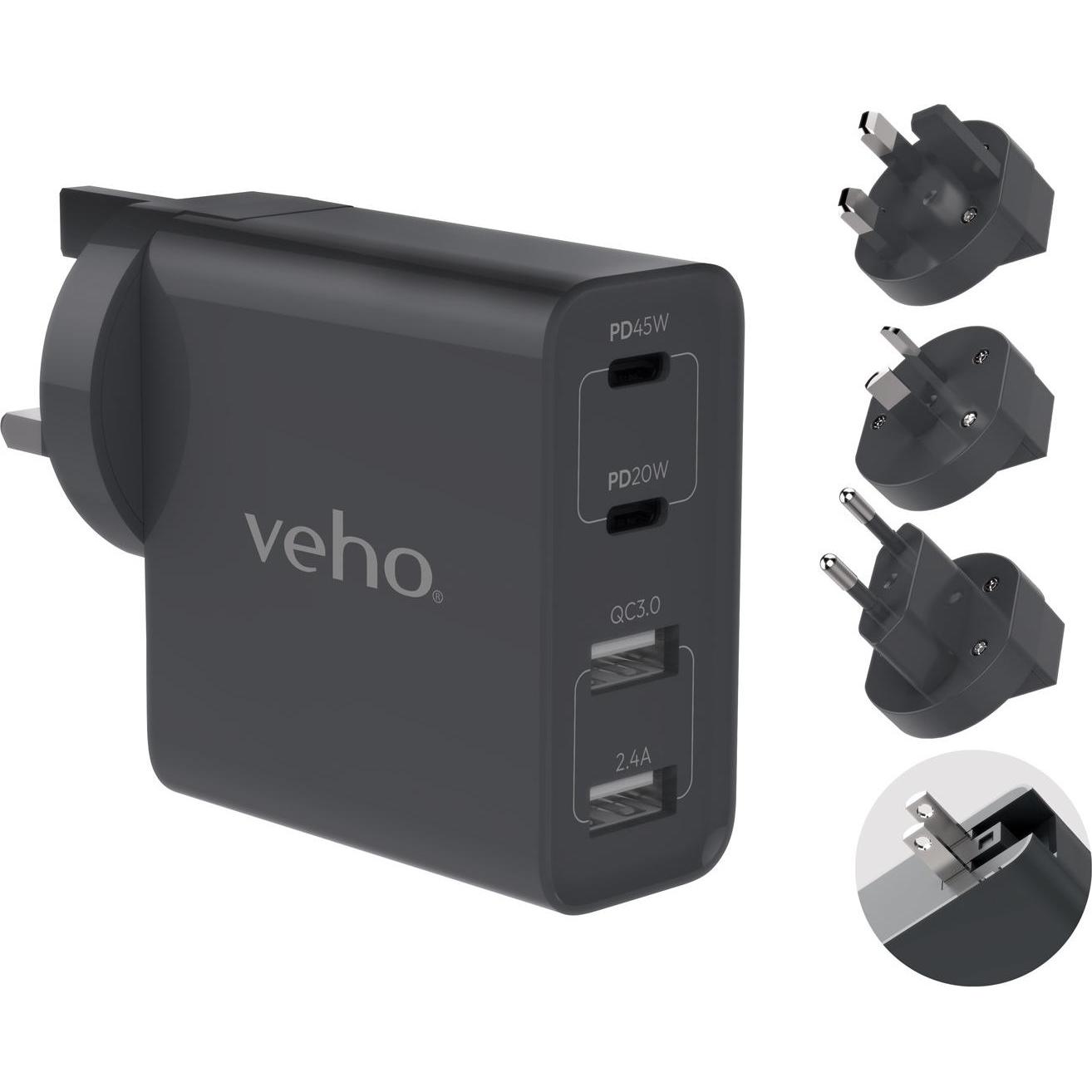 veho, Spannungswandler, Ta-45 Multi Region Universal