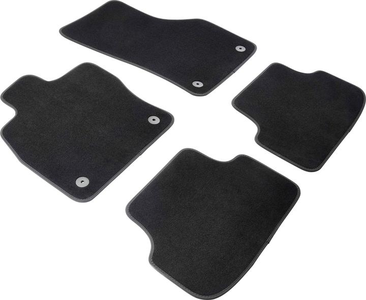 Walser WALSERPremium tapis de sol VW Golf VII 08/2012-2021, VW Golf VIII 08/2020-aujourd'hui (1 jeu de 3 tapis de sol)