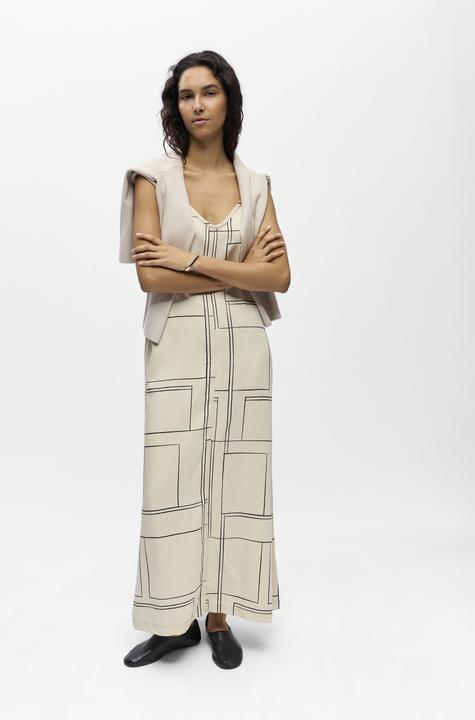 Produktbild Object Abgestepptes Maxikleid (44)