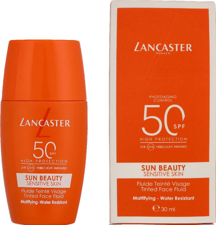 Actual product image Lancaster Sunp Sensitive Fluide Sun Protection Factor 50 (SPF 50, 30 ml)