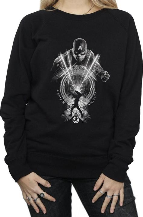 Image du produit - Sweat CAPTAIN AMERICA CIRCLE - Femme (S)