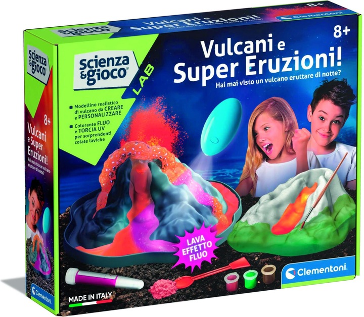 Immagine prodotto Clementoni Scienza & Gioco - Vulcani e Super Eruzioni