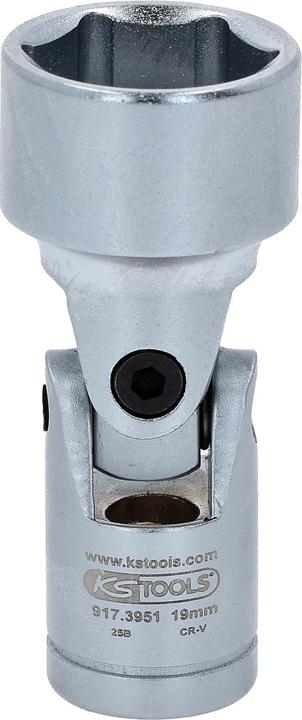 Produktbild KS Tools 3/8" Sechskant-Stecknuss mit Gelenk
