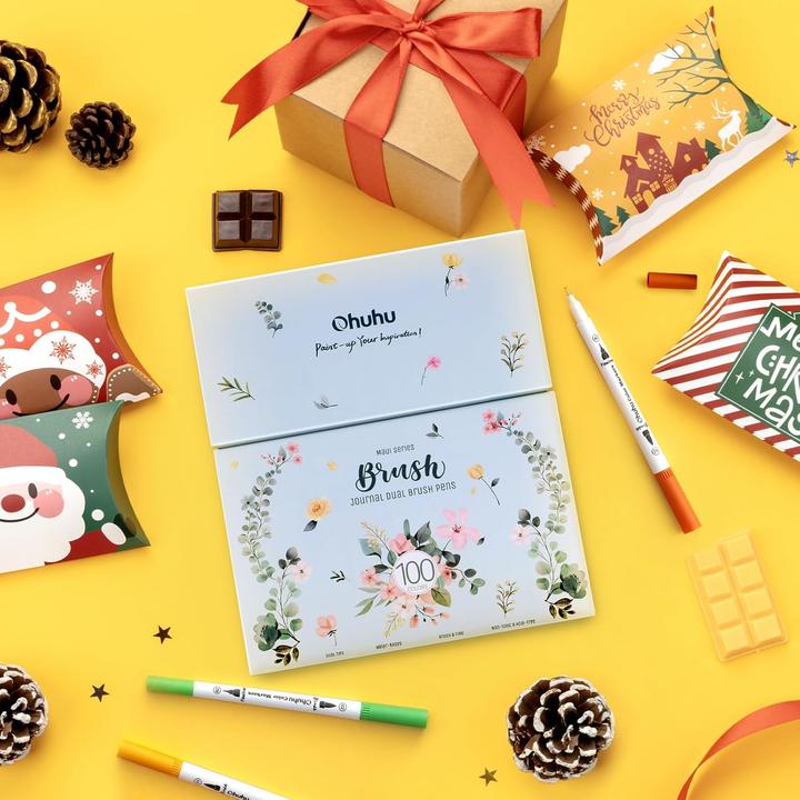 Image du produit Ohuhu Maui Pinselstifte (100 Stk.) WHI (100 x)