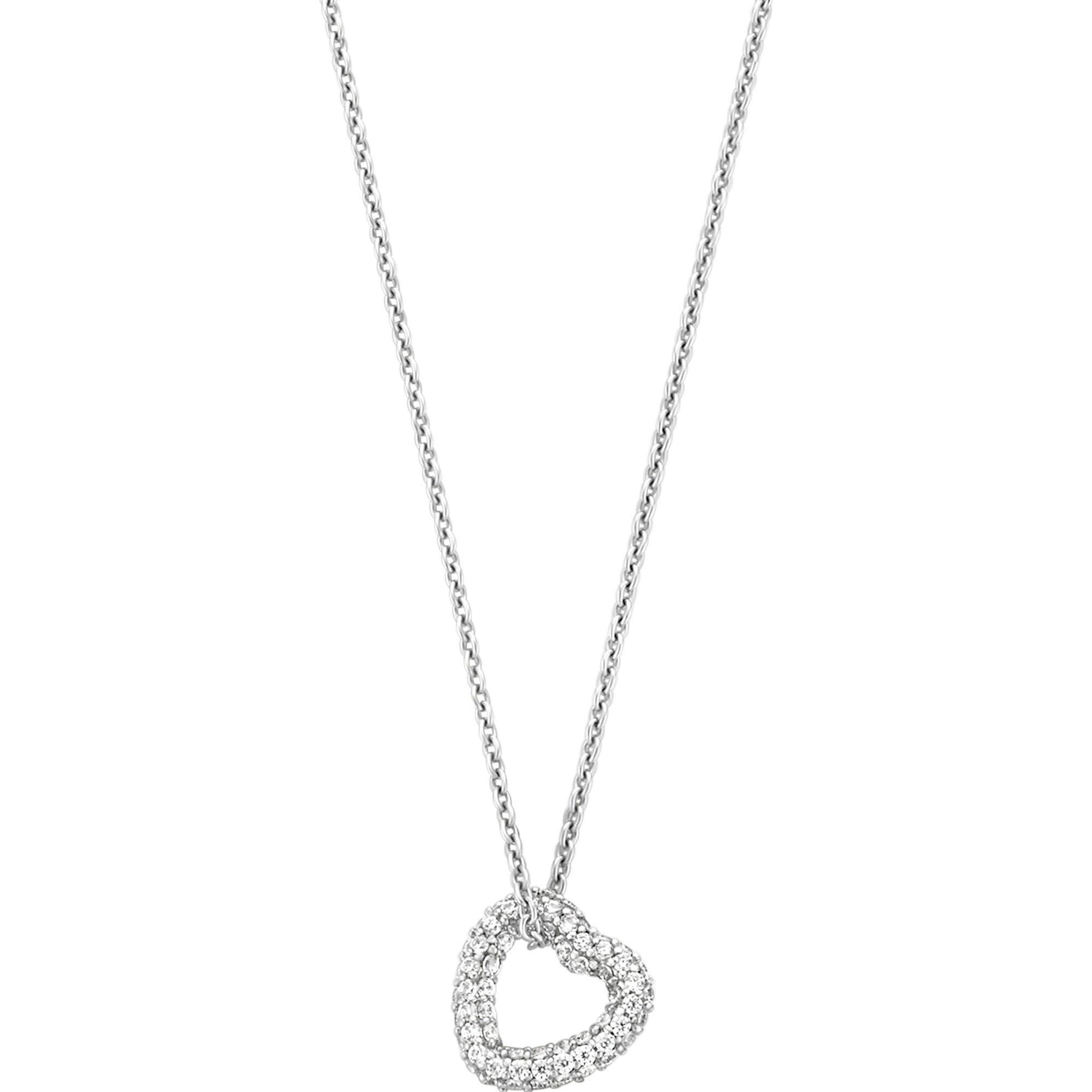 Ti Sento Milano, Halsschmuck, Kette, (925er Silber, 48 cm)
