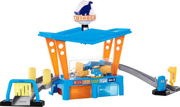 Produktbild Disney Cars Farbwechsel Dinoco Autowaschanlage Spielset