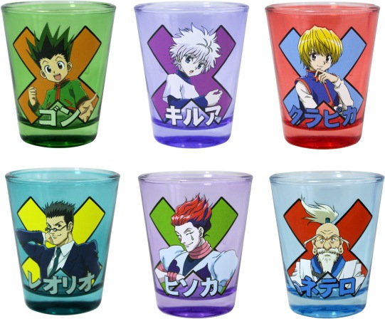 Produktbild Just funky Hunter X Hunter - Heroes - Schnapsglas (0.57 dl, 12 x, Schnapsgläser + Shotgläser)