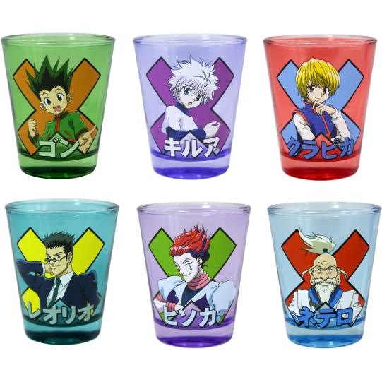 Just funky Hunter X Hunter - Heroes - Schnapsglas (0.57 dl, 12 x, Schnapsgläser + Shotgläser) (217565)