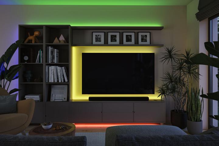 Produktbild Paulmann SimpLED COB Stripe Set (RGB, Weiss, 500 cm, Indoor)