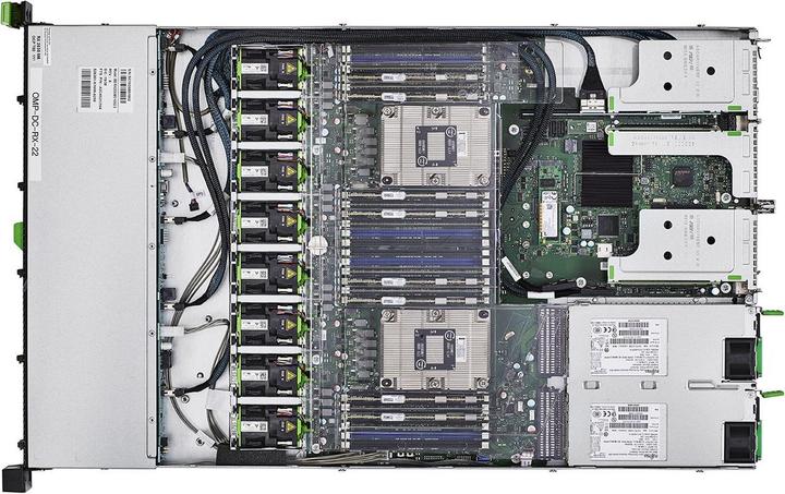Actual product image Fujitsu Primergy RX2530 M5 (Intel Xeon Gold 5217, 16 GB, Rack Server)
