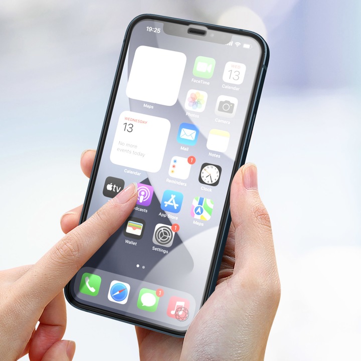 Actual product image Bigben Connected Glass screen protector (1 Piece, Realme 12 Pro+, Apple iPhone 12)