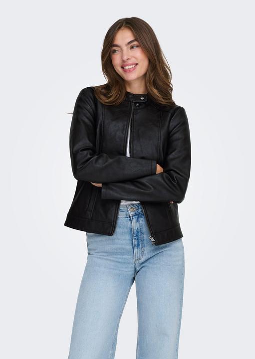 Produktbild JdY Reissverschluss- Kunstlederjacke (36)