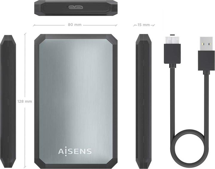 Produktbild Aisens ASE-2529B (2.5")