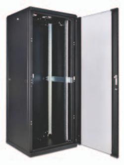 Image du produit Wirewin Armoire réseau 19", noir (10.87 HE, Rack 19 pouces)