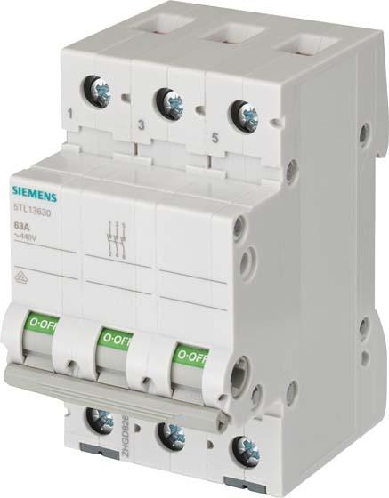 Produktbild Siemens 125A triple pole