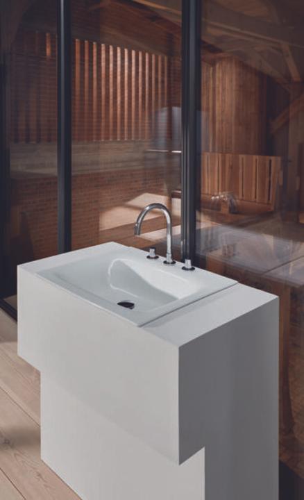 Produktbild Bette Lux Einbau-Waschtisch ohne Hahnloch, A160 600 x 495 mm (495 mm, 600 mm)