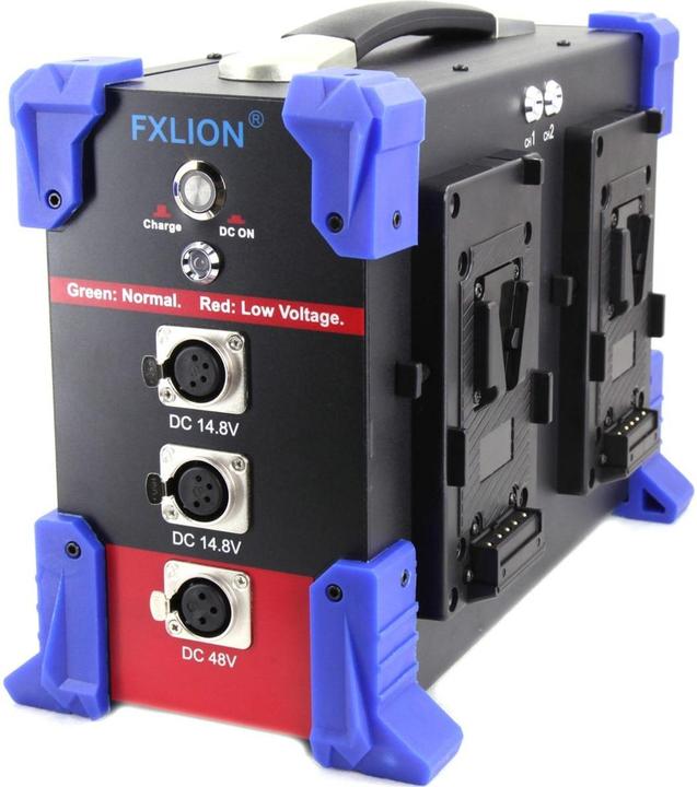 Chargeur/adaptateur Fxlion Monture V - Sortie 48V/10A Simple Et 14,8V Double - PL-4DC48S