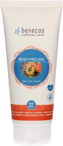 Immagine prodotto Benecos Cura naturale Scrub per il corpo all'albicocca e ai fiori di sambuco (200 ml)