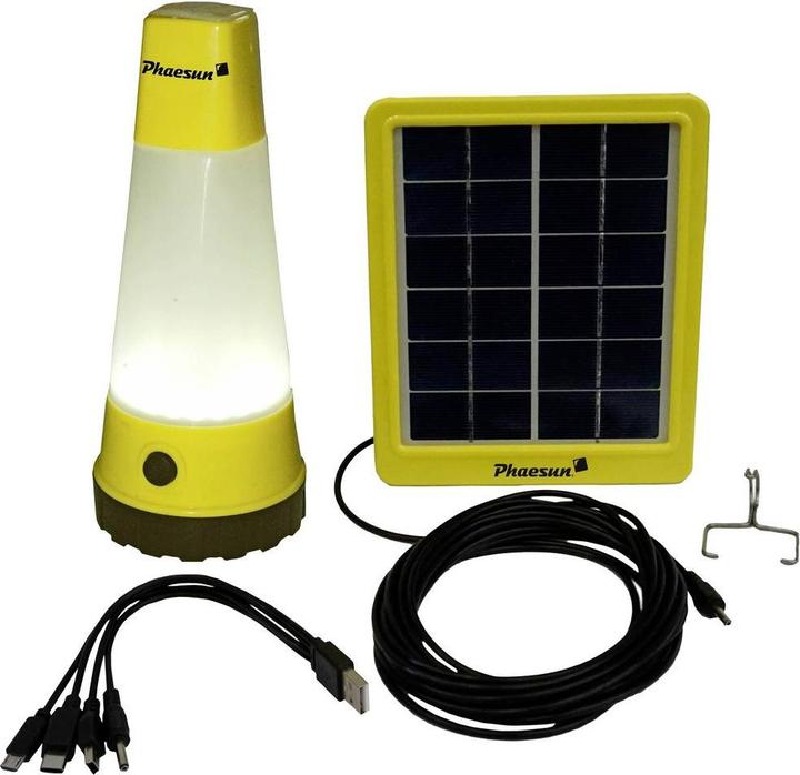 Immagine prodotto Phaesun 350115 Solar Lightkit Sun Shine Solar-Tischlampe LED W W Gelb (275 lm)