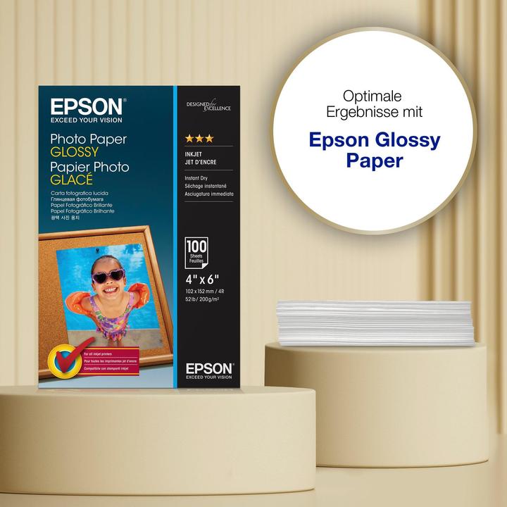 Productafbeelding Epson Glanzend (200 g/m², 10 x 15 cm, 100 x)