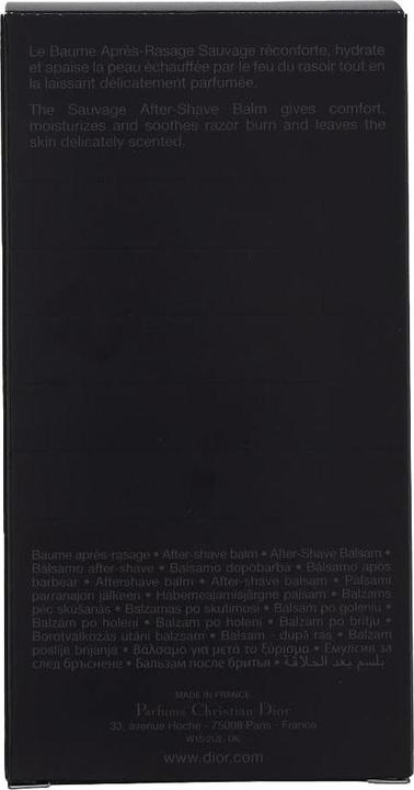 Image du produit Dior Sauvage (Baume après-rasage, 100 ml)
