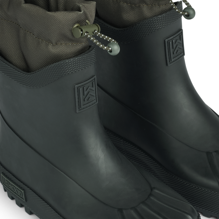 Actual product image Liewood Isaac Technical Rain Boots Army Brown (29)
