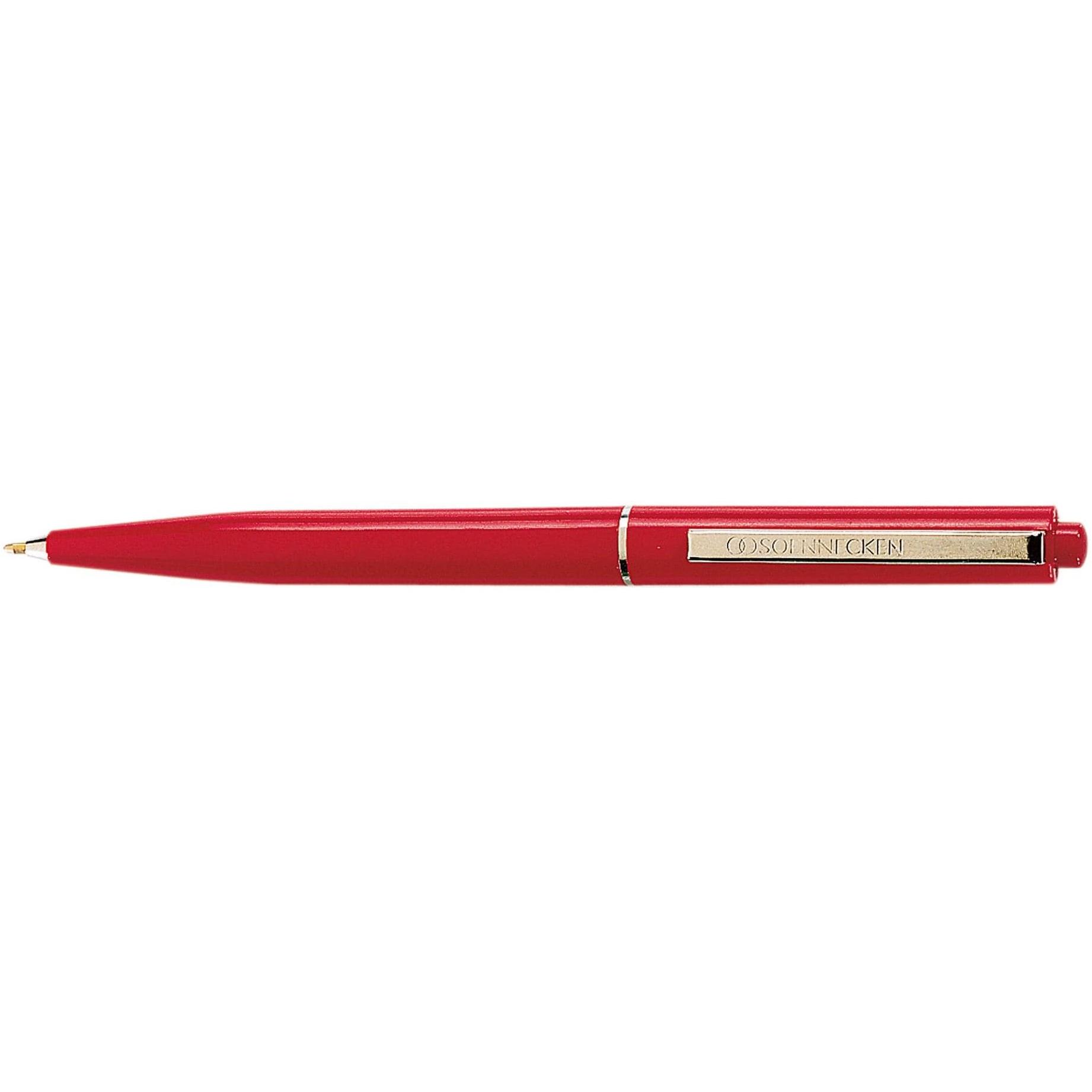 Soennecken, Schreibstifte, Kugelschreiber No. 25 Schreibfarbe: rot Ausführung des Inhalts mit Packung: 10 S (Rot, 10 x)