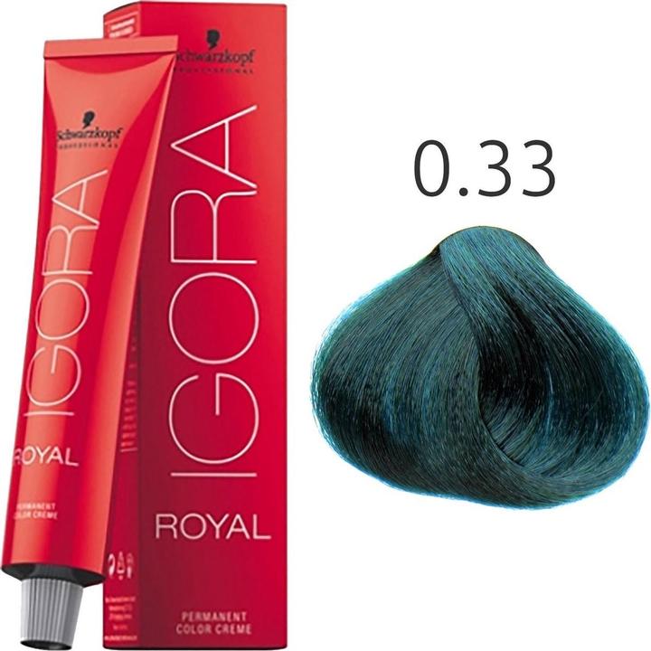 Actual product image Schwarzkopf Professional Igora Royal (0-33 Anti Red Concentrate)