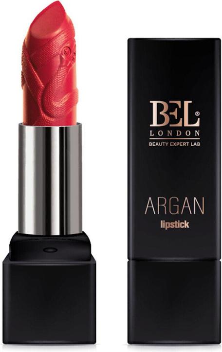 Actual product image Vintalia Weinhandels BL Argan Lipstick Red Lipsticks for Women Soft Kissable Lips Long Lasting Keep Radiance All Day Nigh