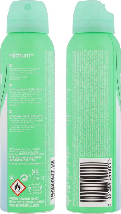 Actual product image Mitchum Advanced Control (Spray, 150 ml)