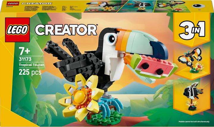 Produktbild LEGO Wilde Tiere: Tropischer Tukan (31173, LEGO Creator Expert)