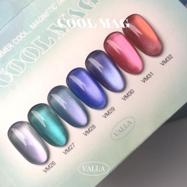 Produktbild Valla COOLMAG 7pcs/set (Gel-Effekt Nagellack)