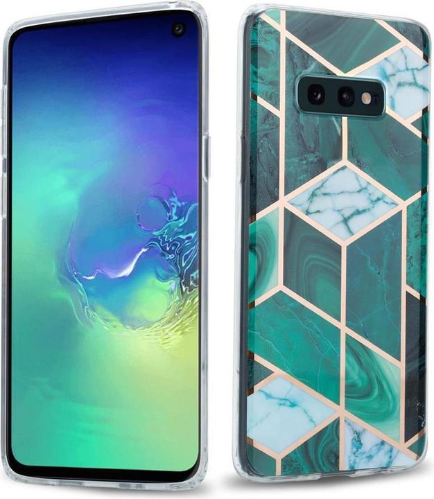 Image du produit Cadorabo Couverture IMD TPU Marbre coloré (Samsung Galaxy S10)