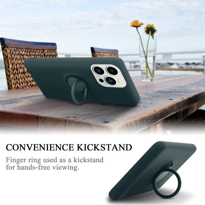 Immagine prodotto Cadorabo Custodia per Apple iPhone 14 PRO MAX in TPU Liquid Ring in stile custodia in silicone (Apple iPhone 14 Pro Max)