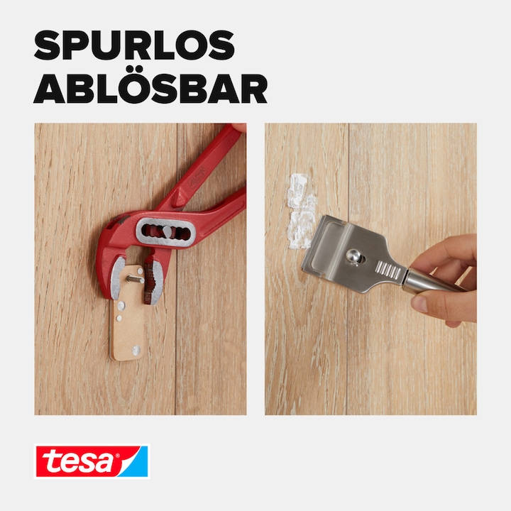 Produktbild tesa Klebeschraube für Mauerwerk & Stein, viereckig