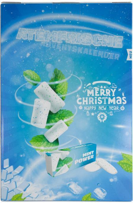Actual product image Geschenkidee Calendrier de l'Avent Chewing-gym haleine fraiche 692 g