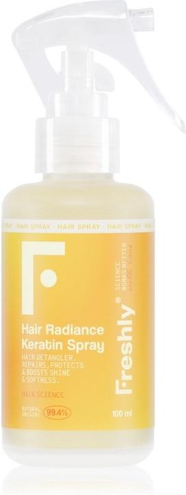 Actual product image Freshly Cosmetics Hair Radiance Keratin Spray (100 ml)
