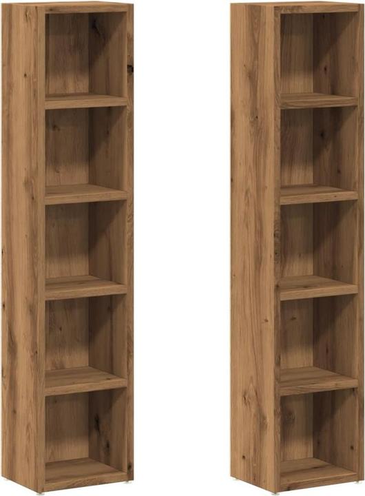 Produktbild vidaXL CD-Regale 2 Stk. (CDs)