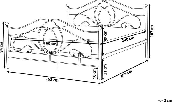 Actual product image Beliani Lyra (160 x 200 cm)