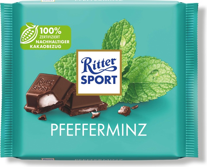 Produktbild Ritter Sport Pfefferminz (100 g)