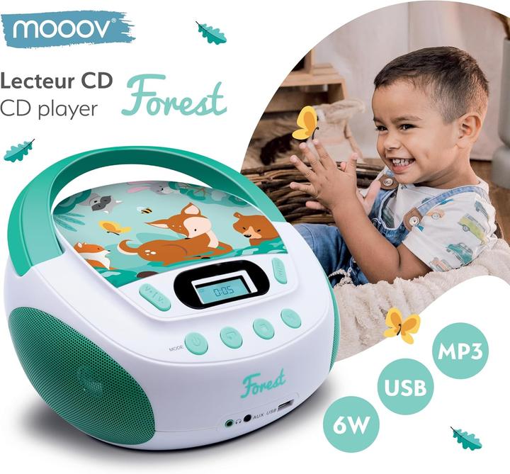 Produktbild Metronic Kinder CD-speler - Bos - Lichtgroen