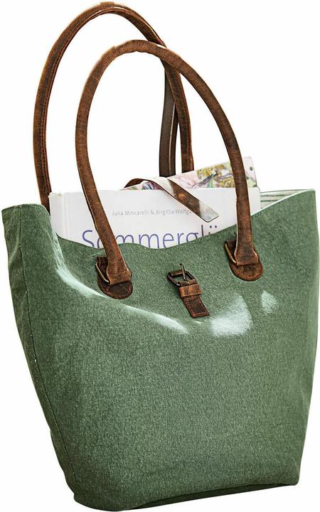 Immagine prodotto Loberon Borsa Ambre verde/marrone