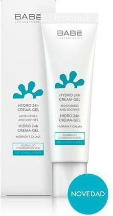 Actual product image Babe Face Hydro 24H Moisturising Gel Cream for Normal Combination Skin 50ml (50 ml, Day cream)