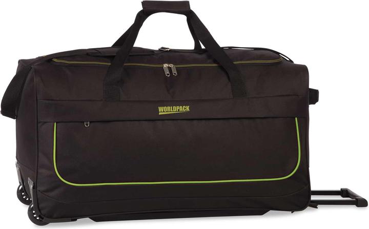 Actual product image Worldpack Carrier bag with telescopic handle and wheels