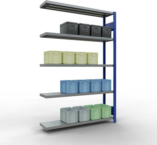 Immagine prodotto Schulte Lagertechnik MULTIplus250 sistema di alloggiamento aggiuntivo senza bulloni con bulloni di lunghezza