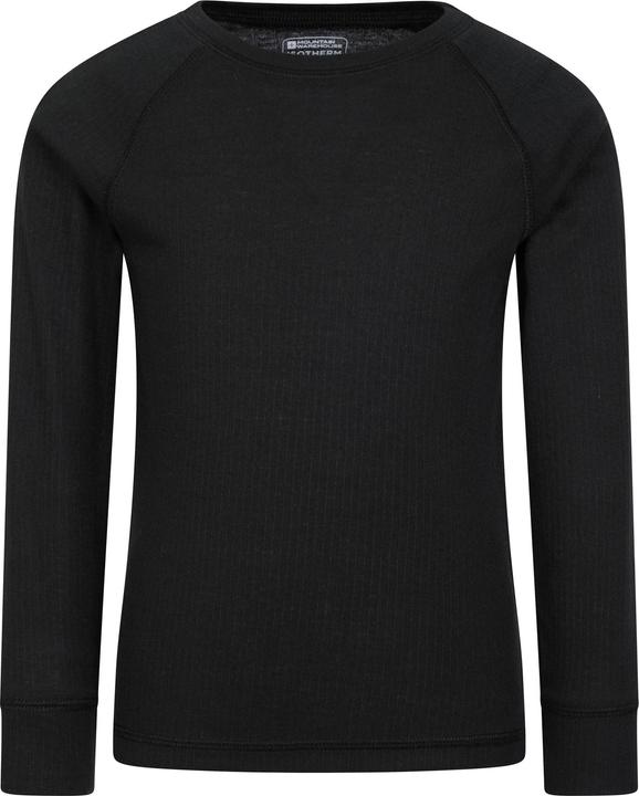 Actual product image Mountain Warehouse Childrens/Kids Talus Round Neck Base Layer Top (146, 152)